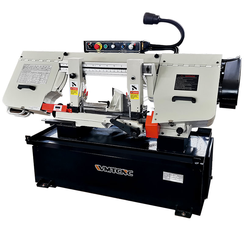 BS1018B Sierra cinta para máquina de corte de metal con transmisión por correa en V