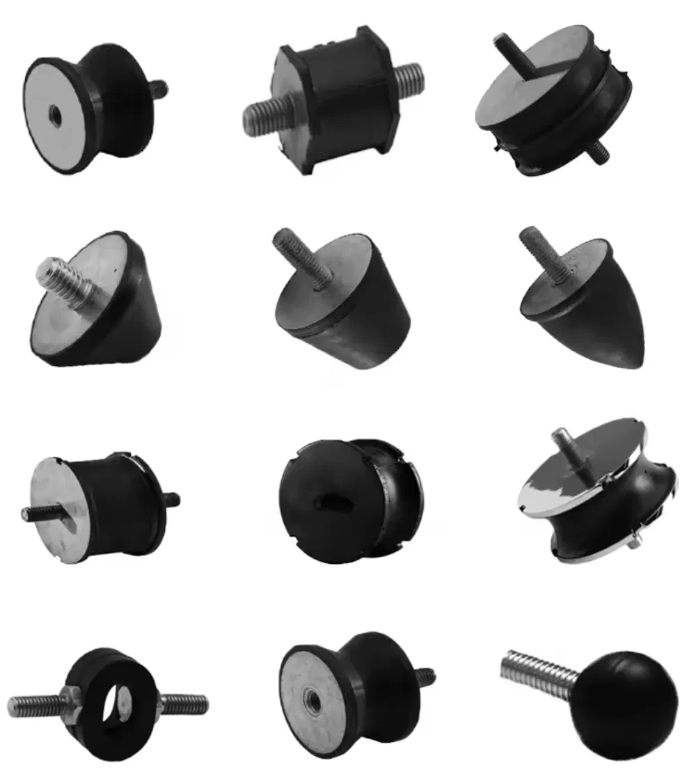 Low-Noise Rubber Dampers for Smooth Operation and Stability