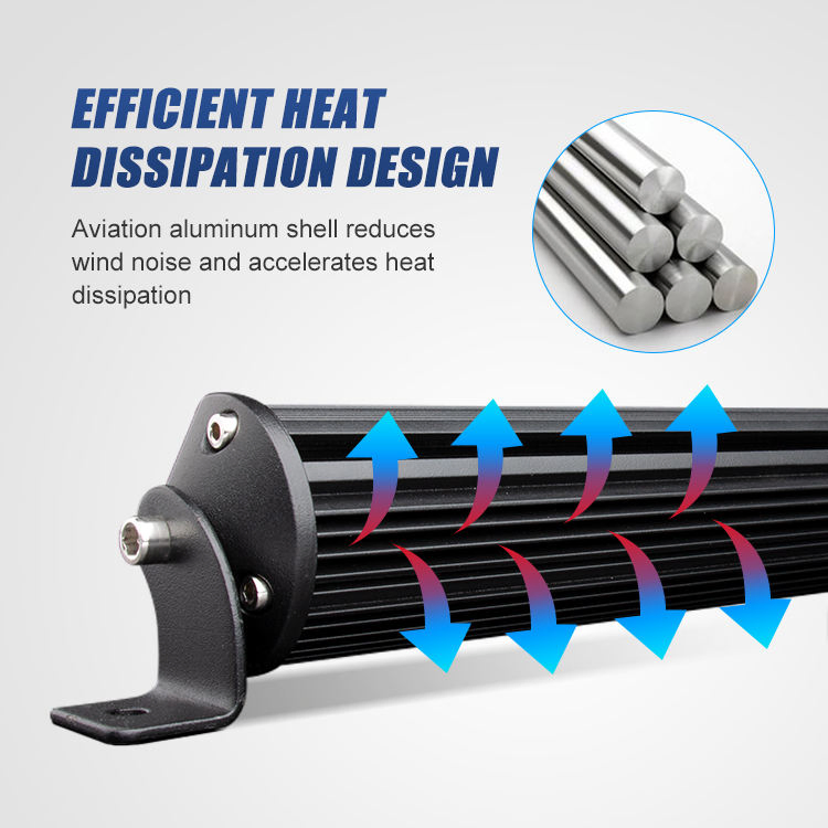 Bkr LED Light Bar Super Bright 50 Inch 4X4 off Road Truck LED Light Bar Smart Single Row Car LED Light Bar