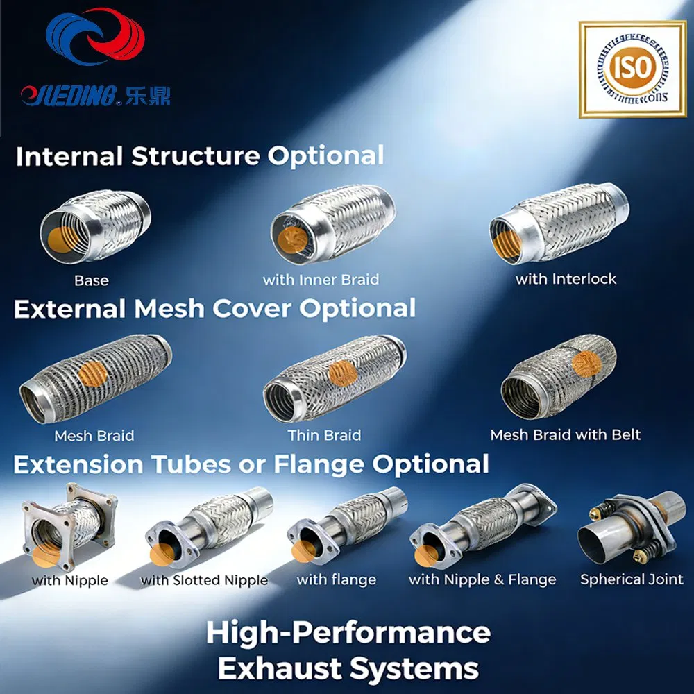 Гофрированная труба глушителя из нержавеющей стали
