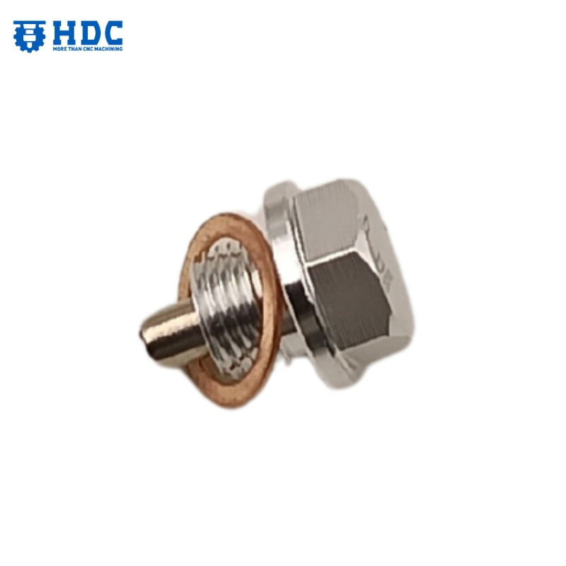 Магнитная сливная пробка для масла с насадкой