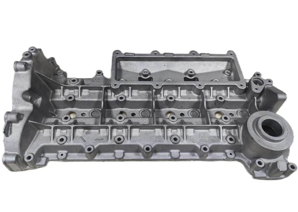 Крышка цилиндра алюминиевая литая для двигателя