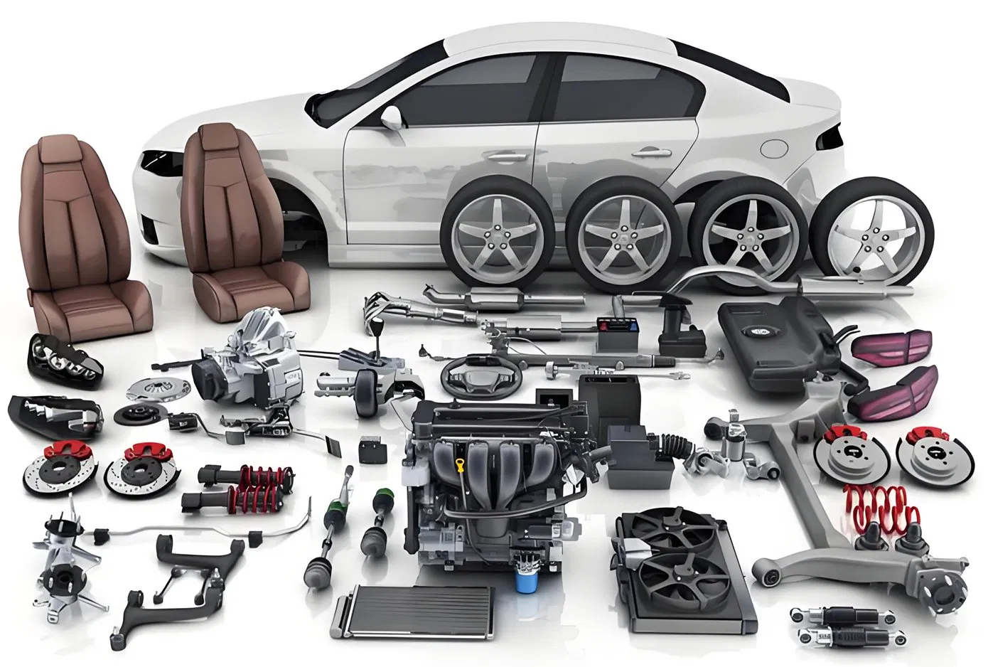 Car Accessories Part Wholesale Changan/Geely/Haval/JAC/Byd/Dongfeng Parts All Available for Chery Auto Parts Jetour/Tiggo/Exeed/Arrizo/Omoda Spare Parts