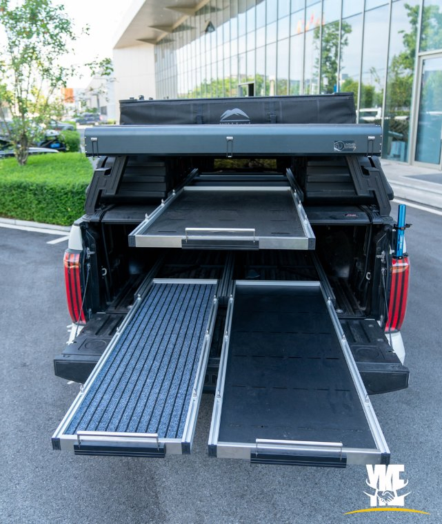 Pickup Truck Aluminum Truck Bed Slide Tray