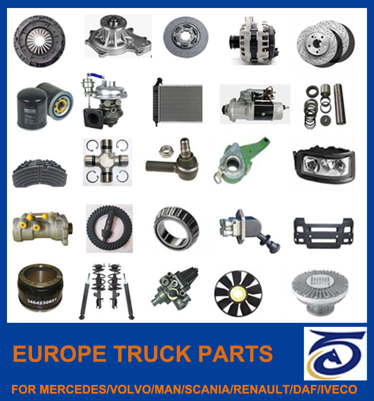Europe, Japanese Passgenger Auto Car Bus Spare Truck Parts for Mercedes-Benz/Volvo/Man/Renault/Daf/Iveco/ Isuzu/ Mitsubishi/ Hino/Hyundai/Nissan/Toyota/