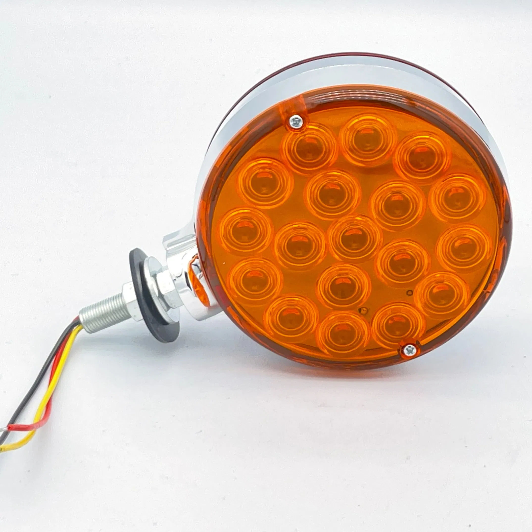 Круглый двухсторонний светодиодный габаритный фонарь для грузовика