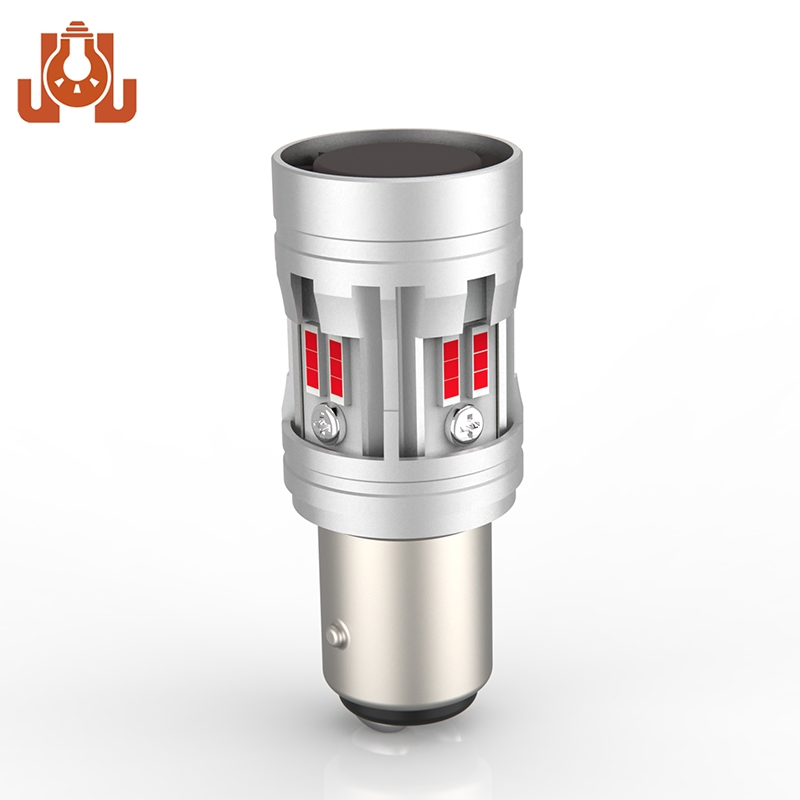 Светодиодная лампа 1157 красная для стоп-сигнала и габаритов