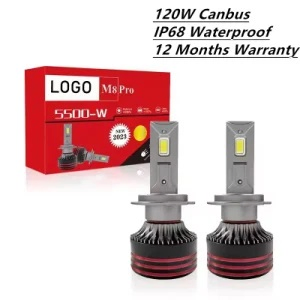 Светодиодная лампа M8PRO 120W для авто H1 H7 H11