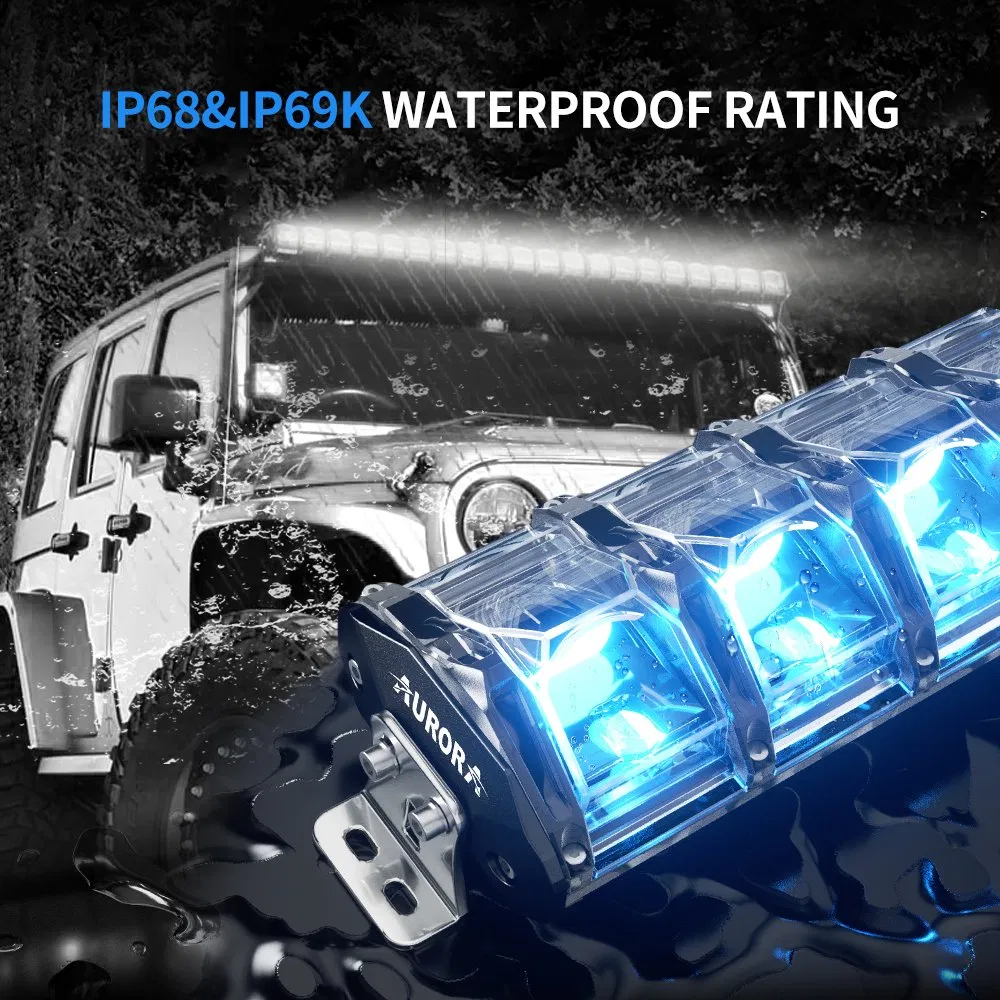Aurora Evolve Offroad LED Offroad Light Bar Colorful RGB LED Bar Light for UTV ATV Jeep