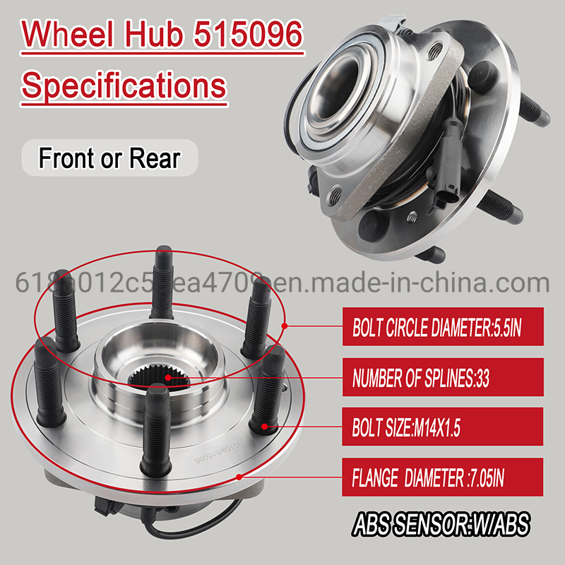 Передний ступичный подшипник для Chevrolet, Cadillac, Ford