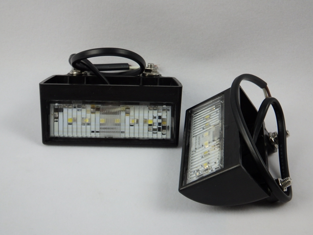 Светодиодный фонарь подсветки номерного знака для грузовиков и прицепов