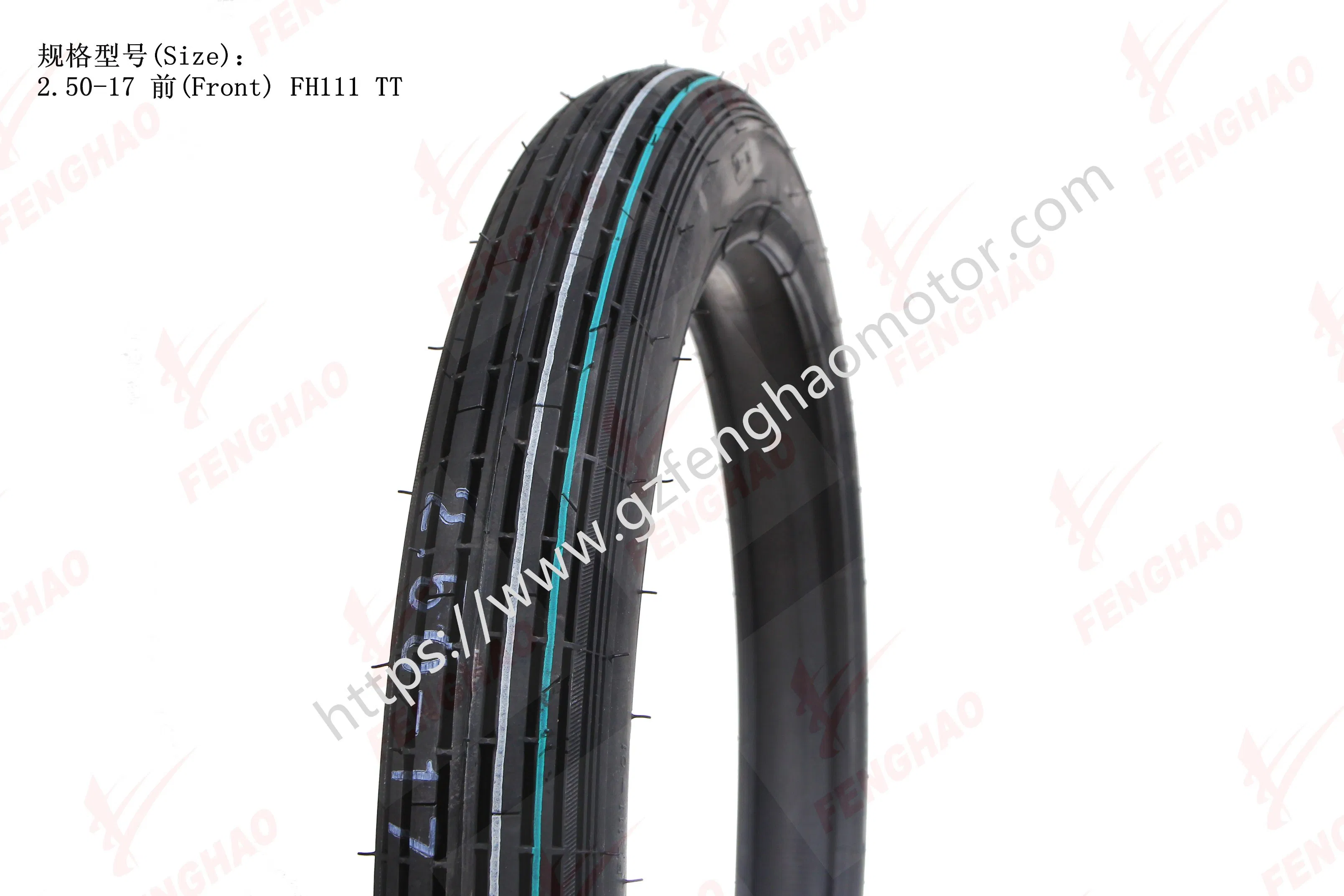 Мотошина бескамерная 2.25-17/2.50-17/2.75-18 FENGHAO