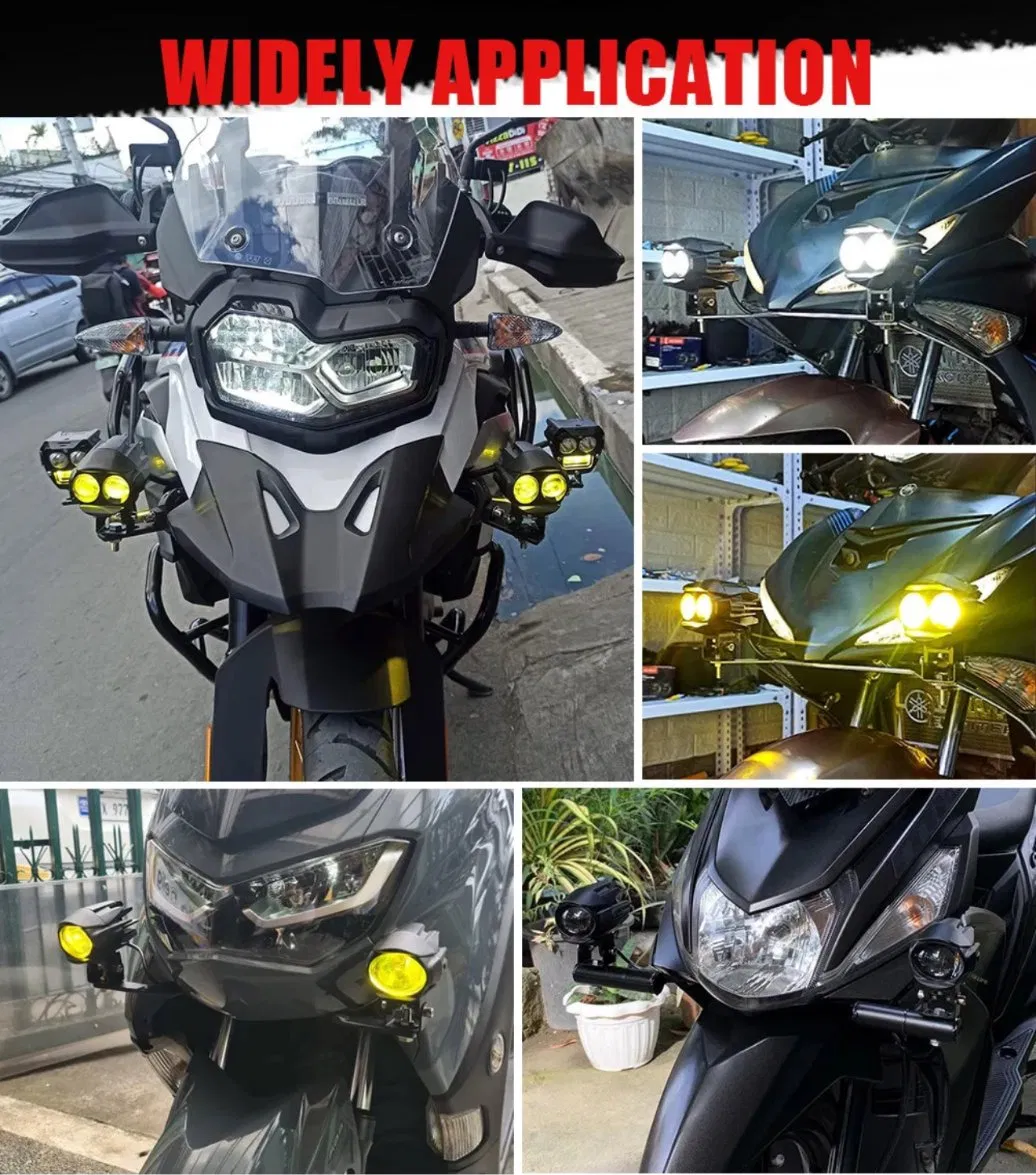 Мотофара противотуманная 16-18W LED для мотоцикла и электроскутера