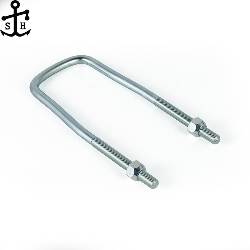 Factory Outlet Auto Parts Carbon Steel Galvanized U Bolt Car Parts Spare Parts Made in China