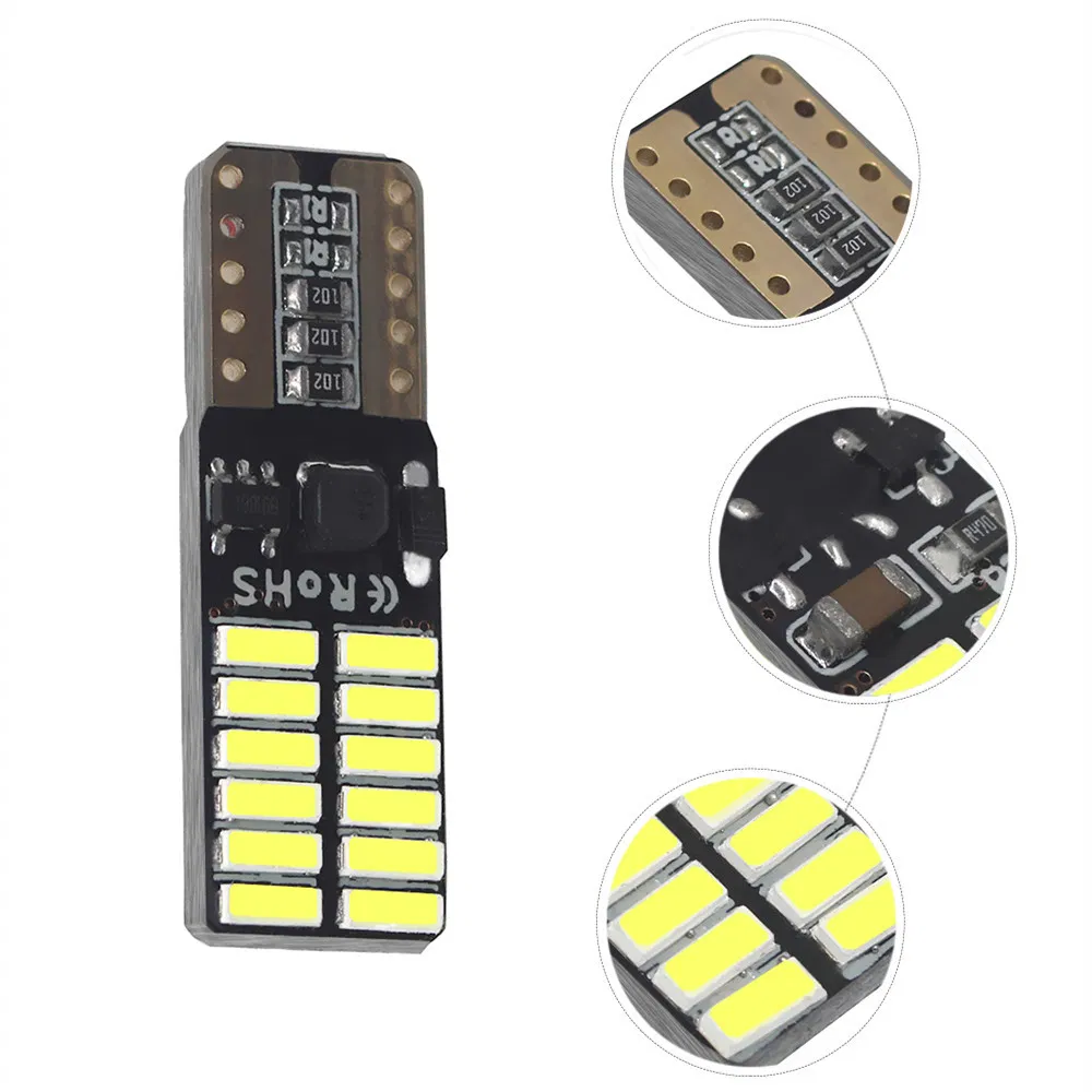 Светодиодная лампа T10 4014 24SMD для авто
