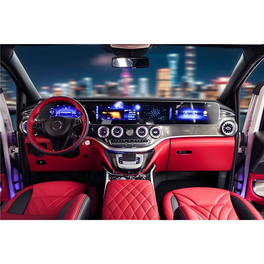 Luxury Three-Screen Full LCD Dashboard Car Auto Partfor Vito 2016-2023