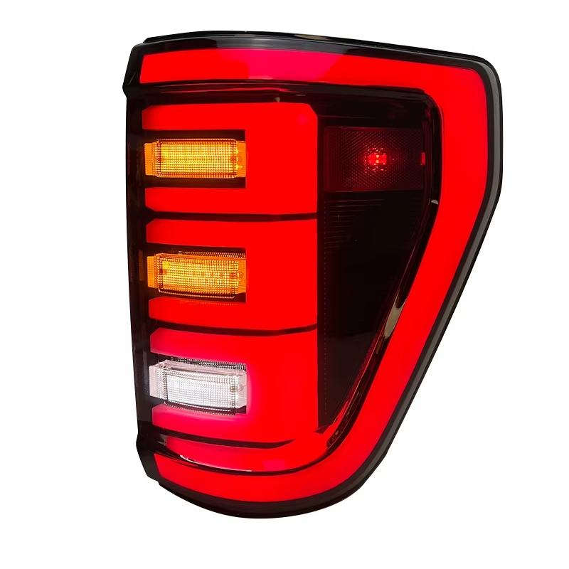 LED Taillamp for Ford F-150 F150 2021 2022 2023 2024 Dynamic Turn Signal Rear Brake Reverse Stop Lamp Tail Lights