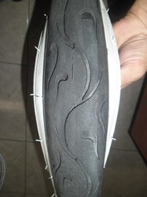 Велосипедная покрышка с белой полосой 20-26 дюймов