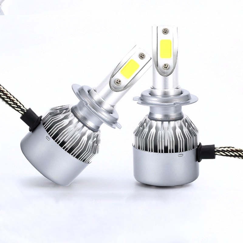 60W Car Truck H4 H7 LED High Low Beam Auto LED Headlights