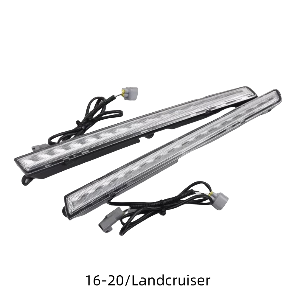 LED Water Flowing Turn Lamp for Toyota Land Cruiser LC200 2016-2020 Daytime Running Light