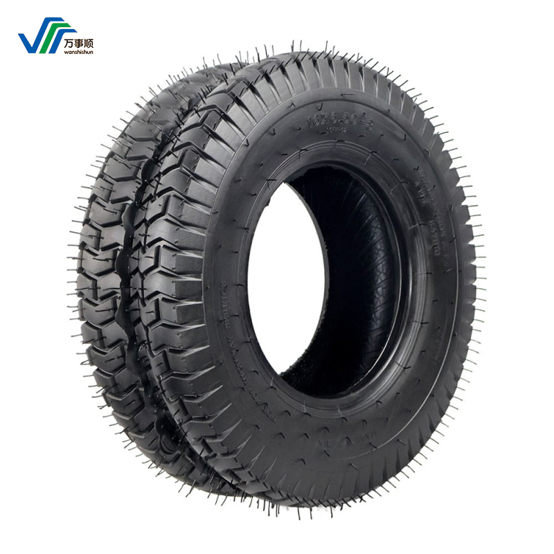Lawn & Garden Riding Mower Tires, Turf Grass Cutter Kart Tire Snow Thrower Golf Cart Tire with Wheel Rim 18X9.50-8 19X10.50-8 20X10.00-8 20*10.50-8