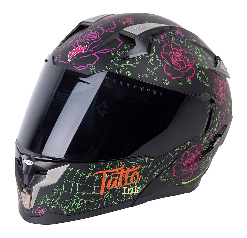 Модульный мотошлем с солнцезащитным козырьком