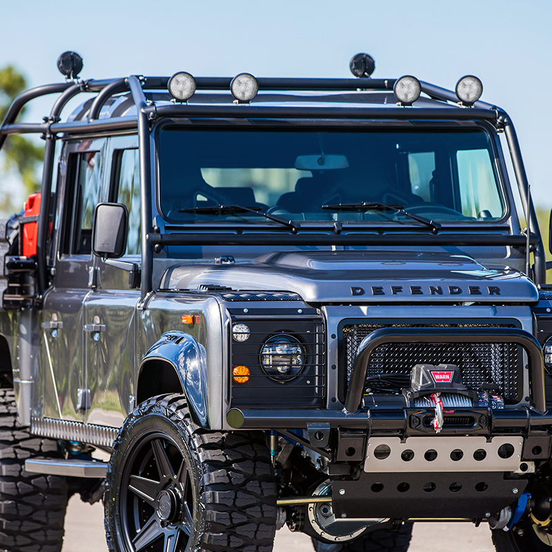 Набор круглых светодиодных фар 6PCS 18W для мотоцикла и авто