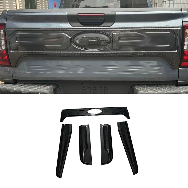 4X4 Accessories 5PCS Side Door Trim & Tailgate Guard for Ford Ranger