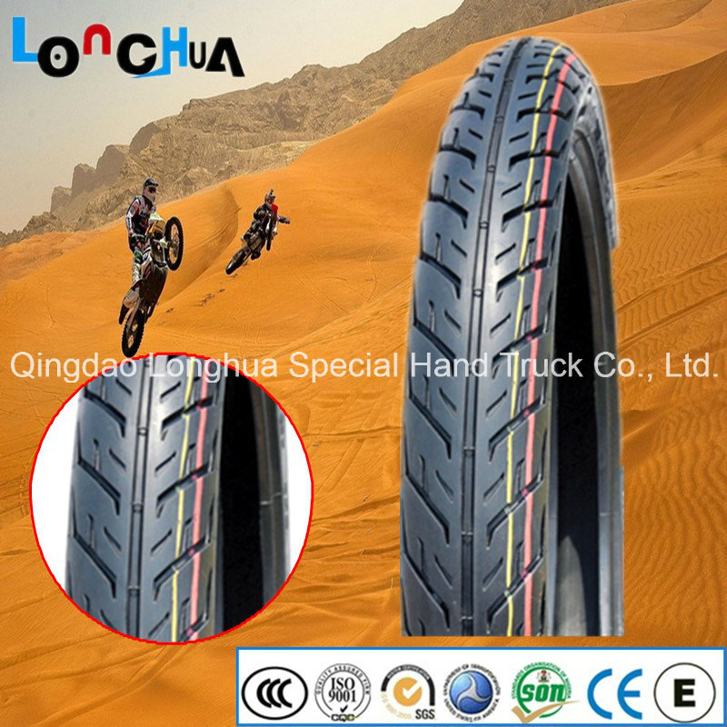 T/T T/L High Natural Rubber Percent 6pr Motorcycle Tyre for Brazil (2.75-18)