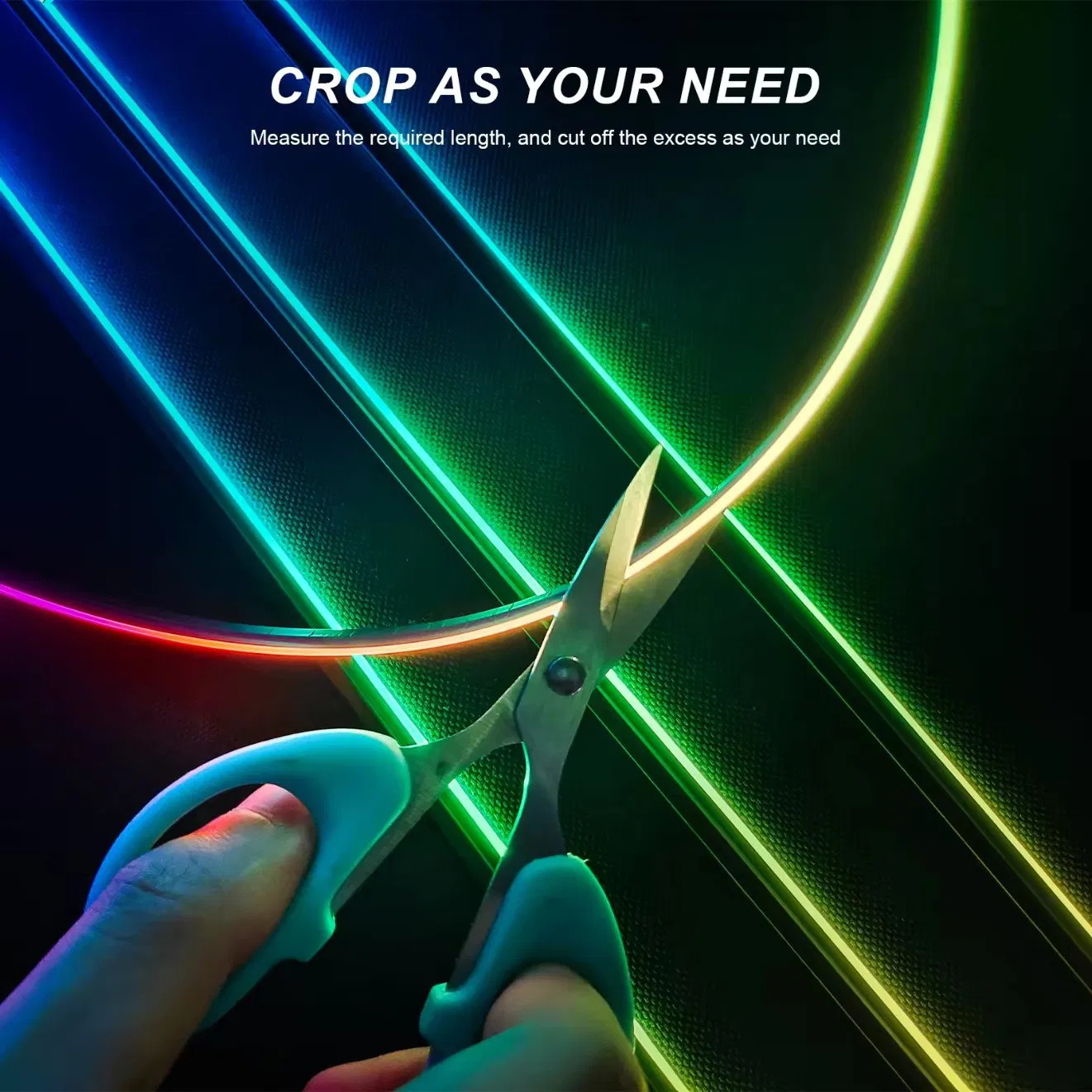 Комплект RGBIC подсветки салона автомобиля TK