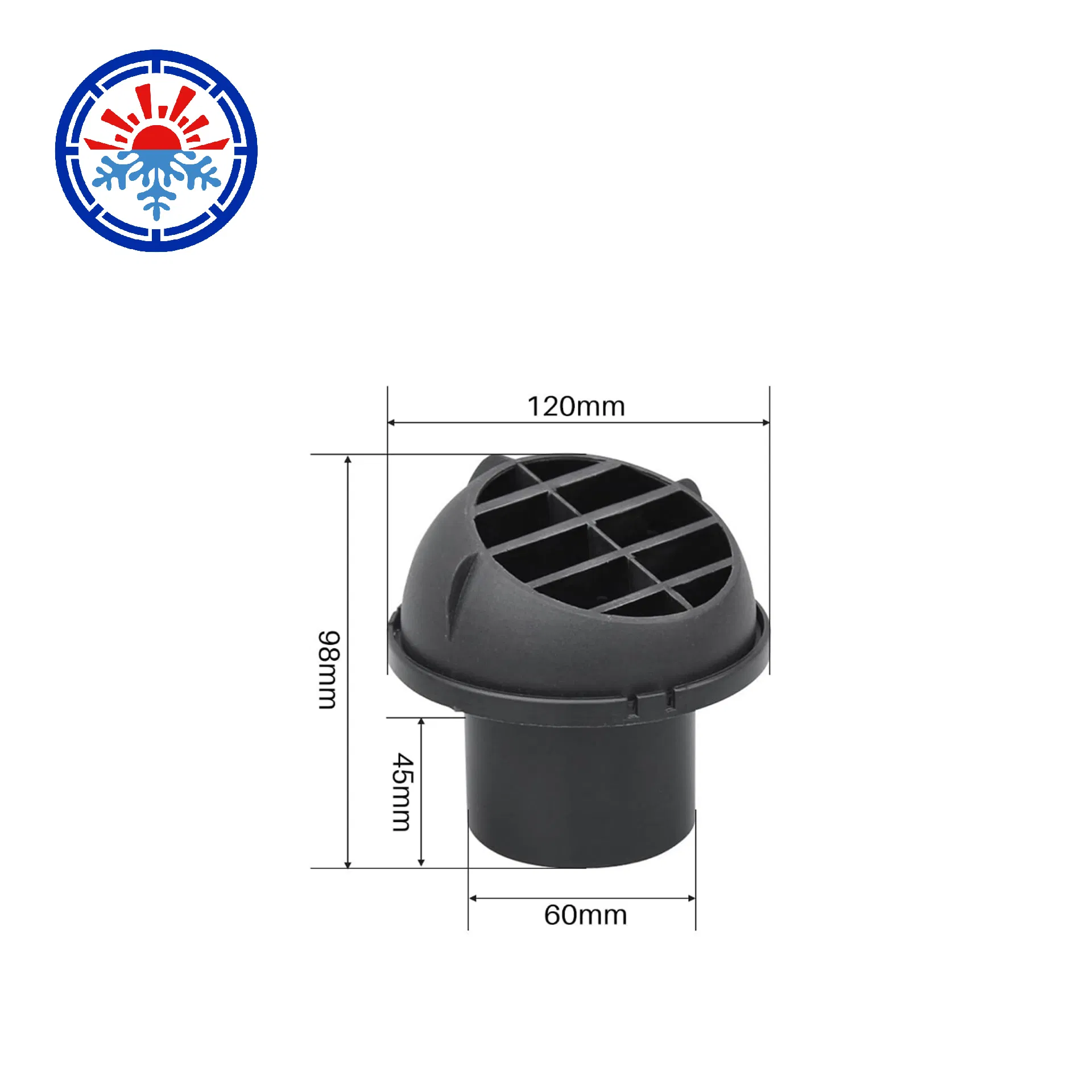 Adjustable Angle Parking Heater Air Vent