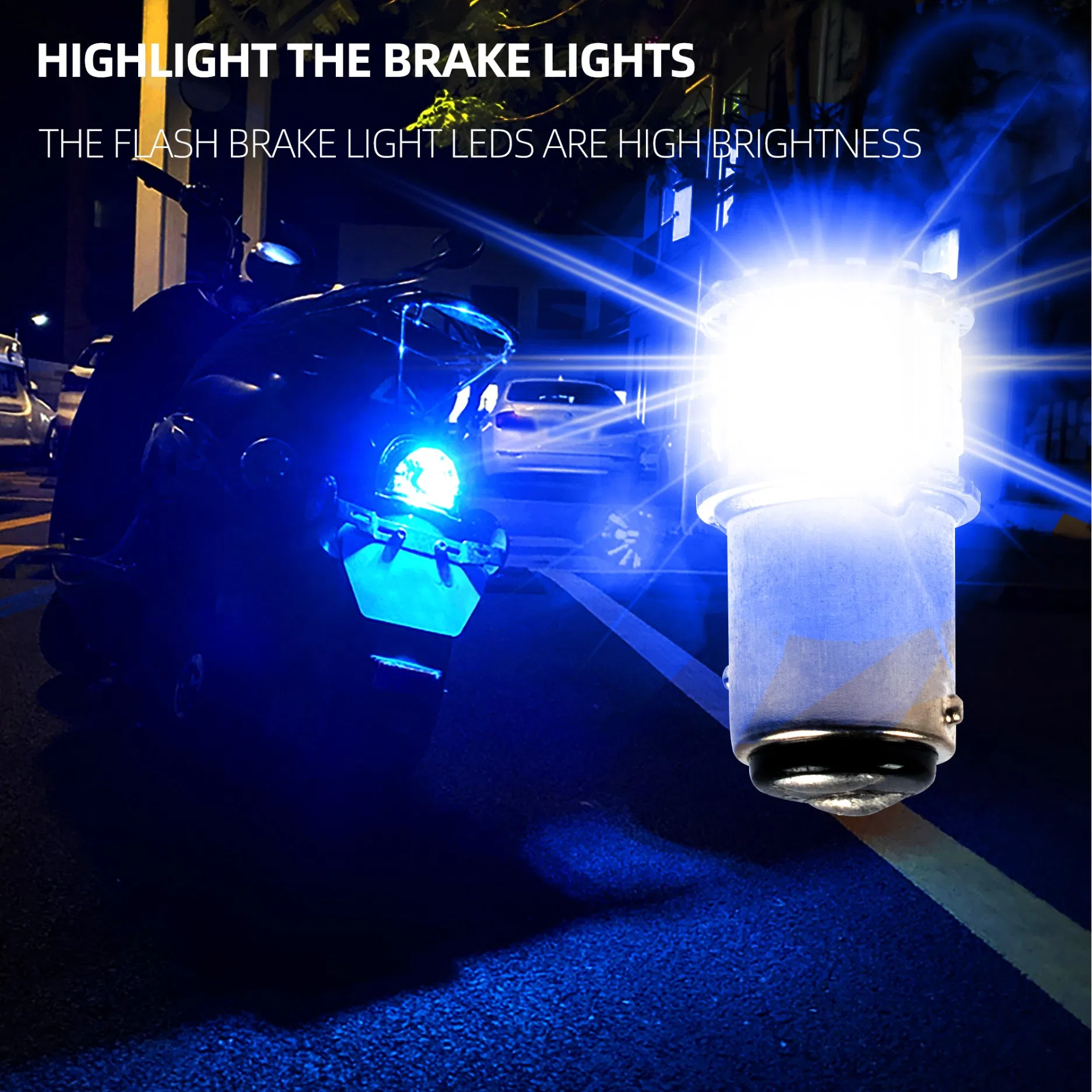 Светодиодный стоп-сигнал 12В 5W универсальный