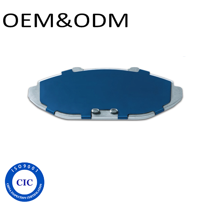 Auto Parts Stainless Steel Woven Rubber Disc Brake Pad Anti-Noise Spacers