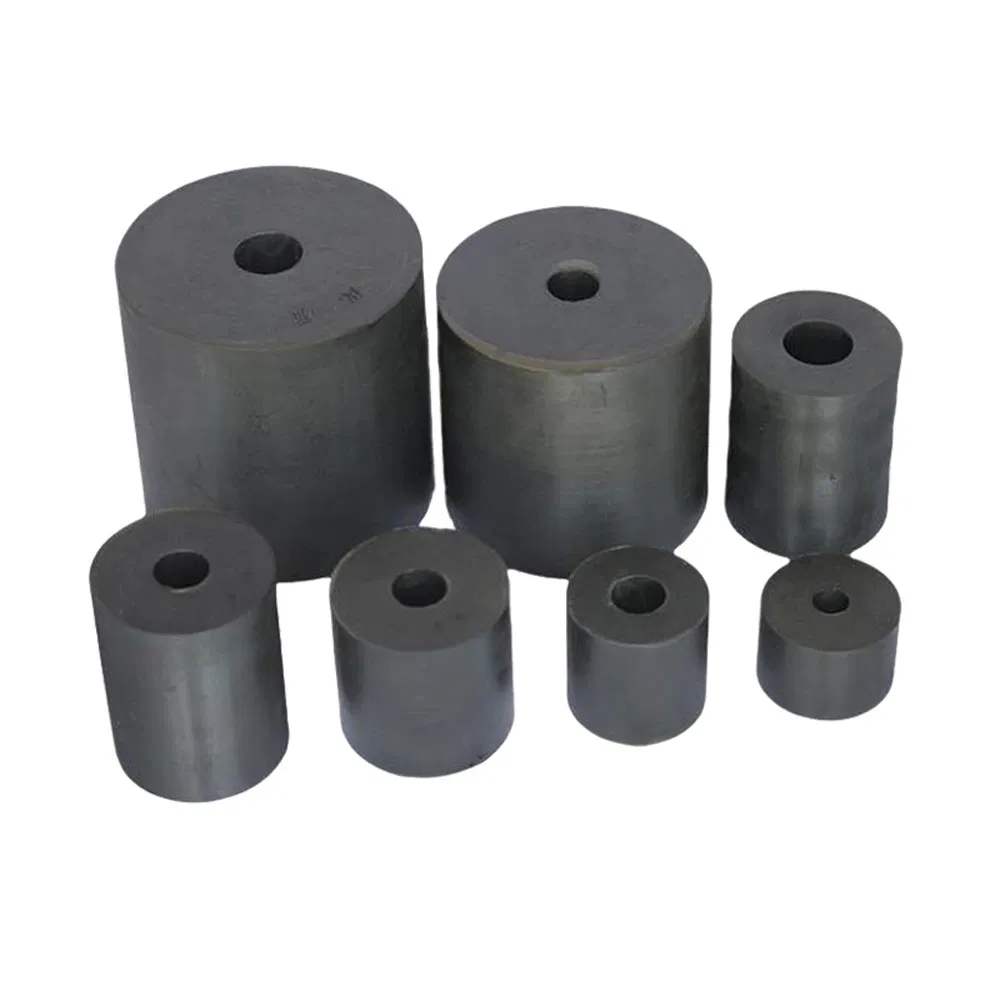 Black Cylinder Low Maintenance Freight Car Applications Rubber Sleeve Spring