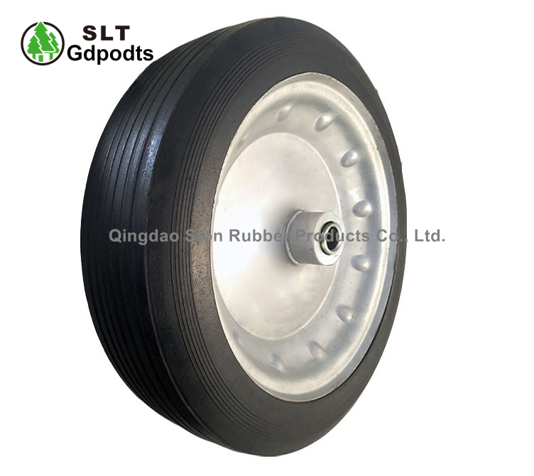 12 Inch Heavy Duty Trolley Wheels Rubber