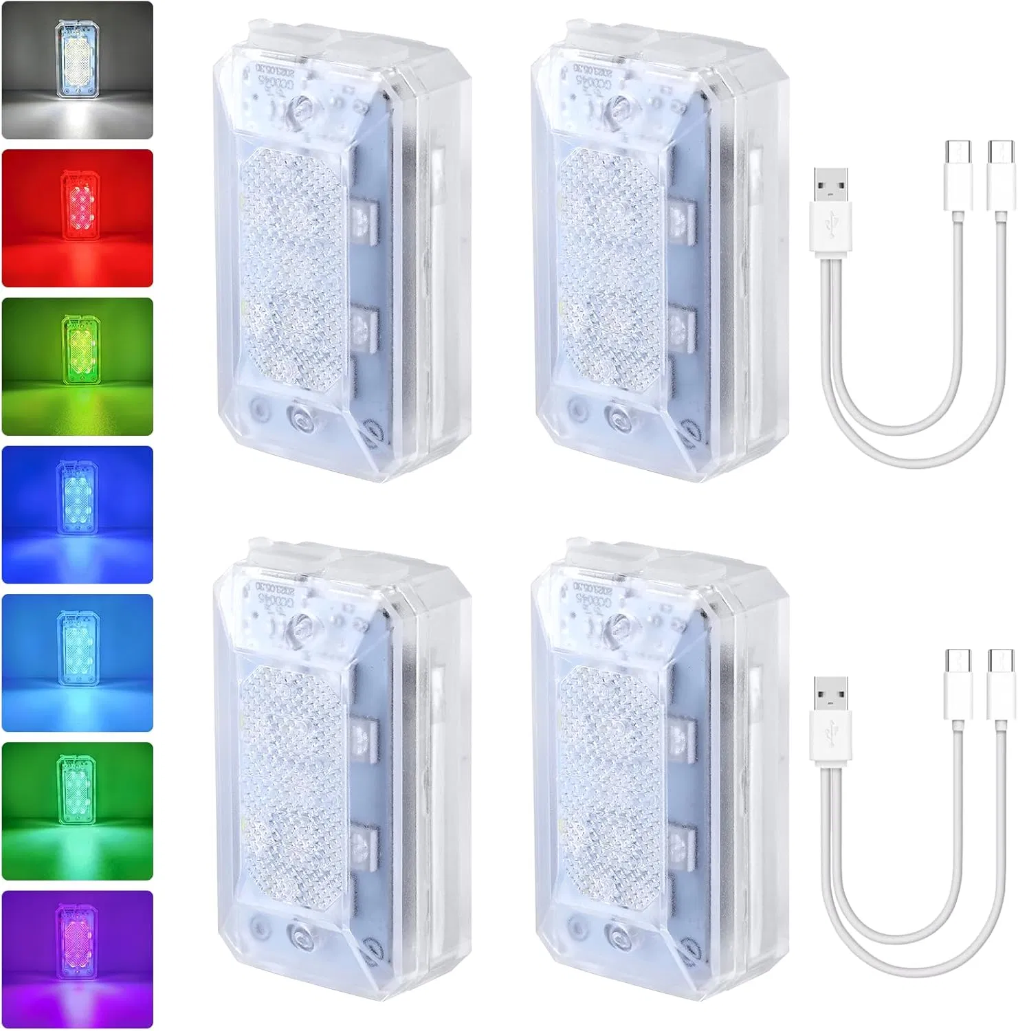 Беспроводной RGB стробоскоп для авто, мото и дронов