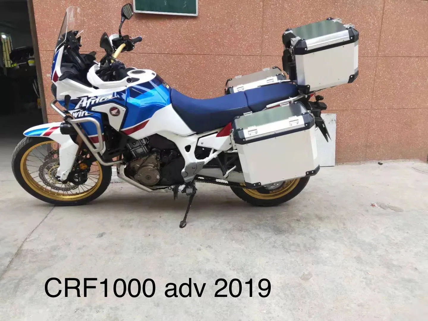 Tail Boxes Side Case Aluminum Alloy for Hon. Da Crf1000 (TOP+LEFT+RIGHT+RACKS)