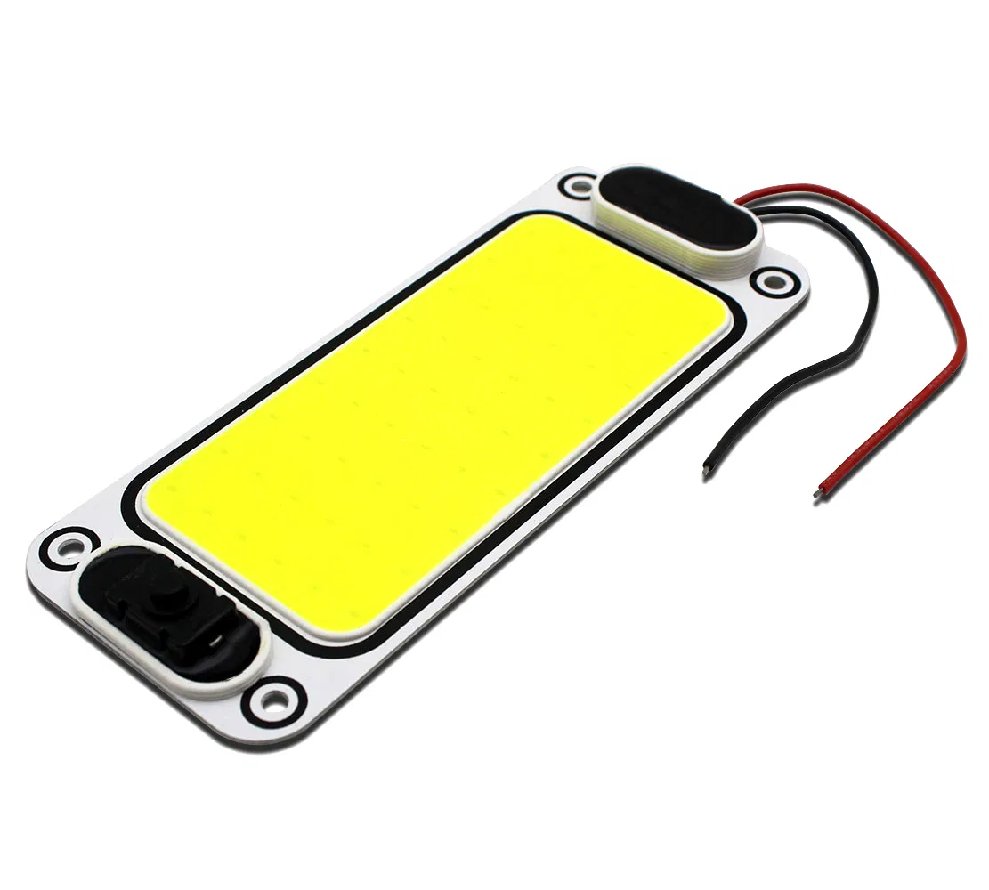 Ультратонкая панель-лампа для салона авто 150x60мм, 12-24В