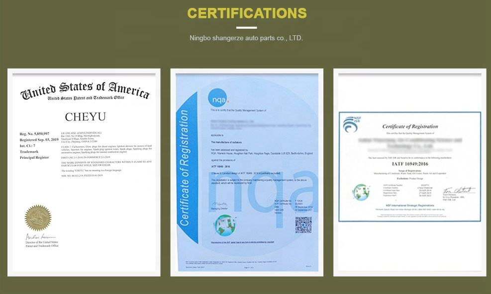 Свеча зажигания +9 для двигателя, 4 шт.