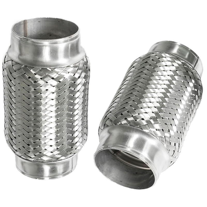 100%Stainless Steel Braid Flex Pipes with Outer Braid