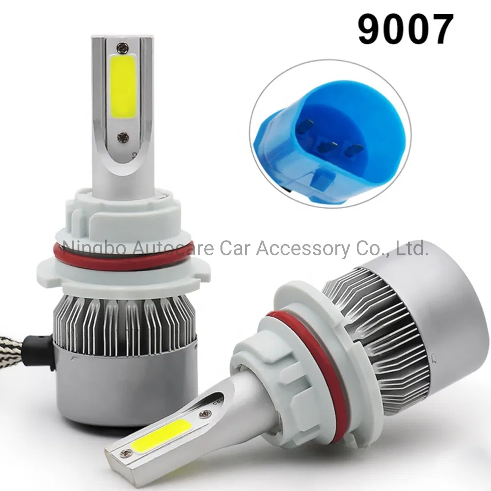 Светодиодная фара C6 LED для авто 9005 9006 9007 H1 H3 H4 H7 H11