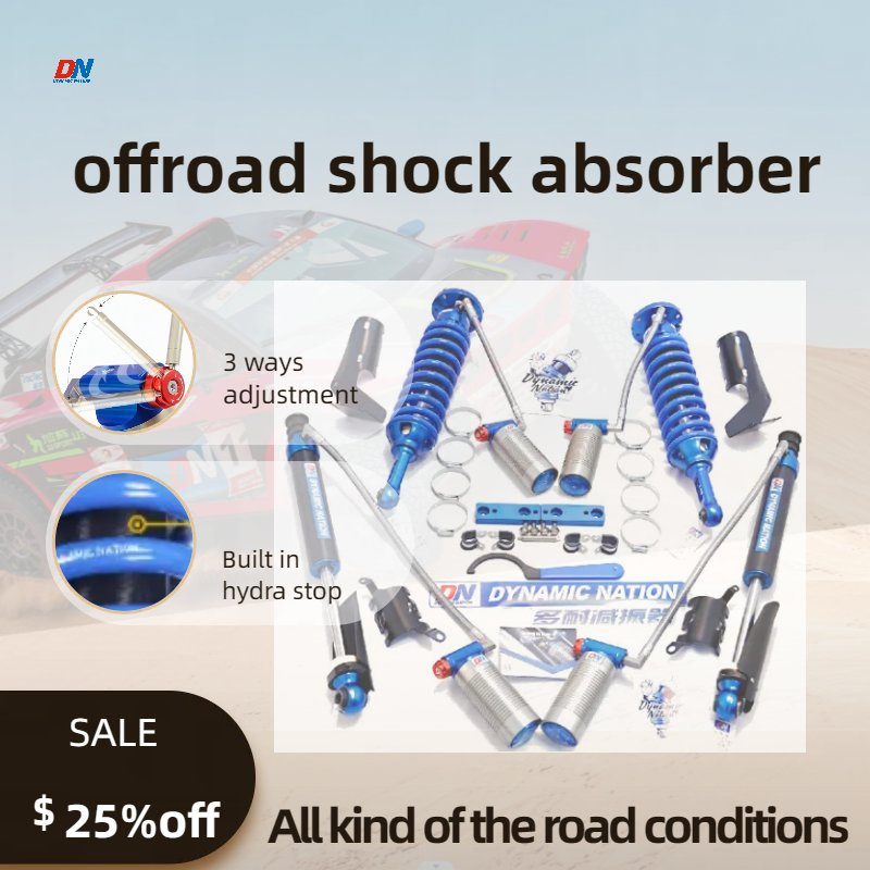 DN Front and Rear Adjustable off-Road Shock Absorber for Car Ty 4 Runner