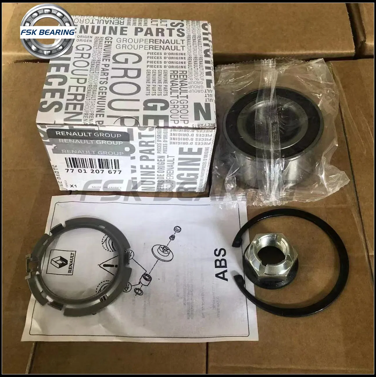 Комплект ступичного подшипника 45BWD07/12 для Toyota