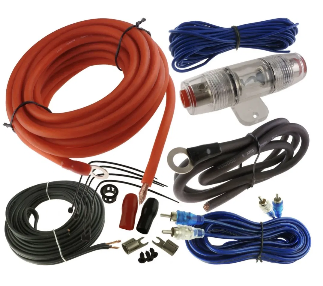 0ga 4ga 8ga Car Audio Cable Amplifiers Complete AMP Installation Wiring Kit
