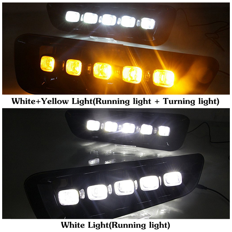 Светодиодные противотуманные фары с поворотником для Ford F-150 Raptor 2017-2019