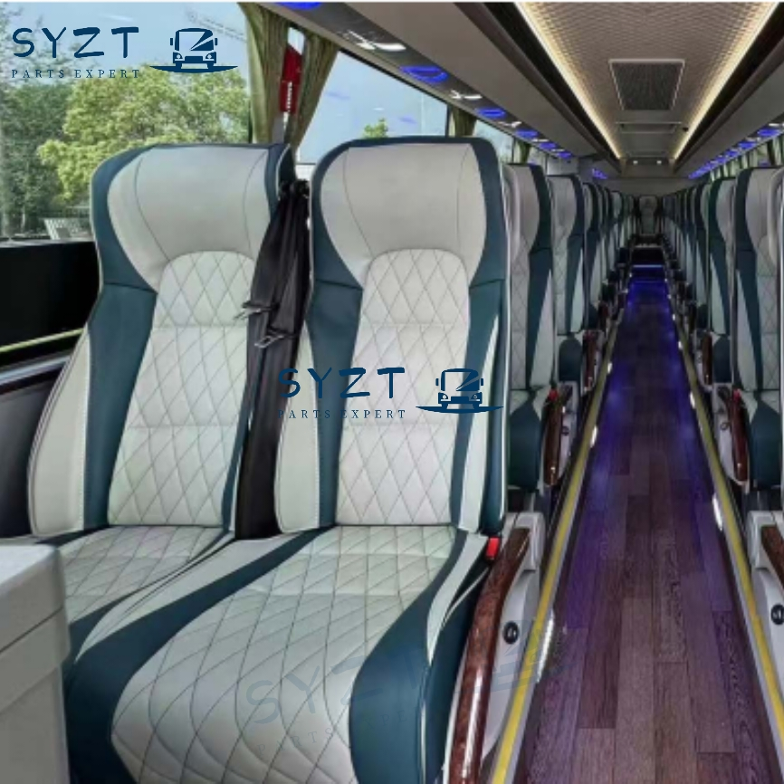 Ergonomic High-Strength Bus Seats Featuring Colorful Creative Prints Multi-Model Compatibility