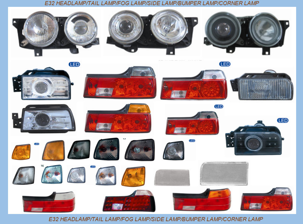 for BMW X1 Angel Eye /LED Headlight /Tail Light /Fog Light /Side Light /Bumper Light /Corner Light