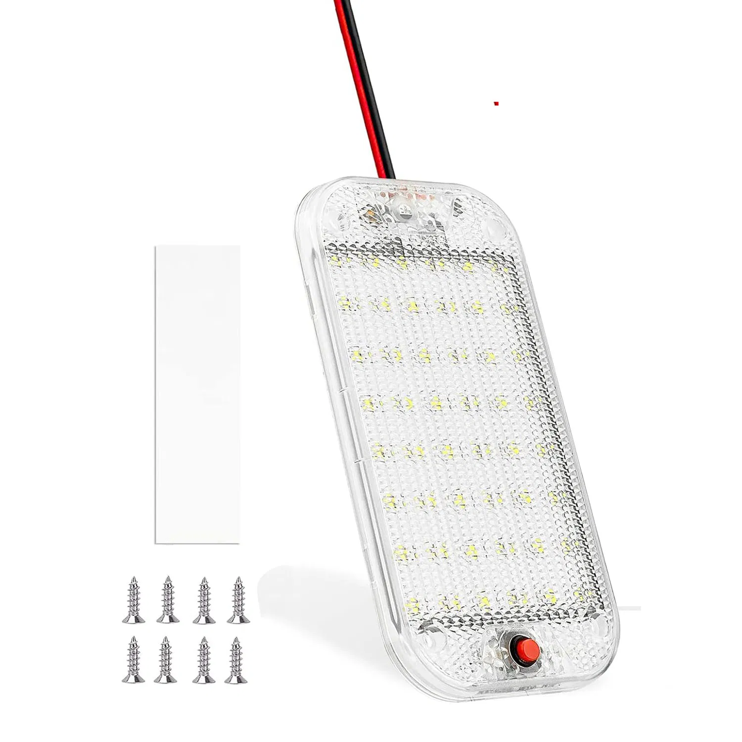 Светодиодные лампы для авто Raych, 48 LED, универсальные