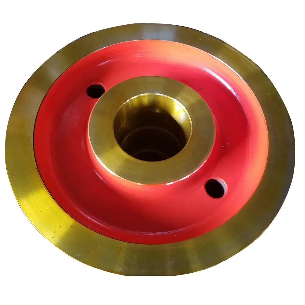 High Strength Hoist Gantry Bridge Overhead Crane Construction Sand Cast Steel Wheels