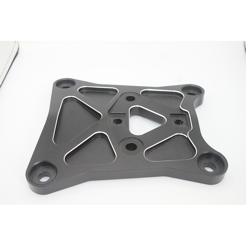Custom Precision CNC Machined Aluminum Motorsport Front Post Mount Bracket Die Casting
